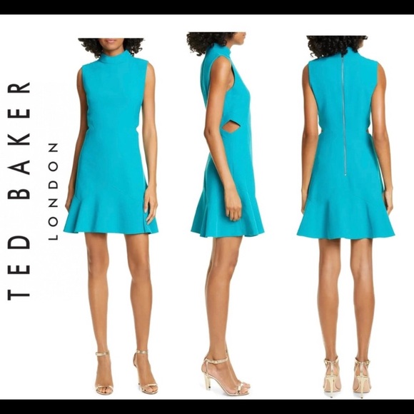 NWT Ted Baker Cutout dress - Picture 2 of 13